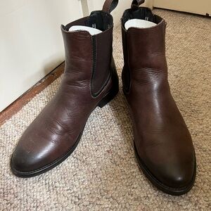 Thursday Boot Co. Duchess Black Coffee Leather Chelsea Boots